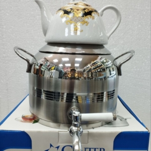 کتری قوری دسته استیل   مارک سنتر استار  