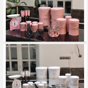 سرویس آشپزخانه تافسن درب طلا19پارچه