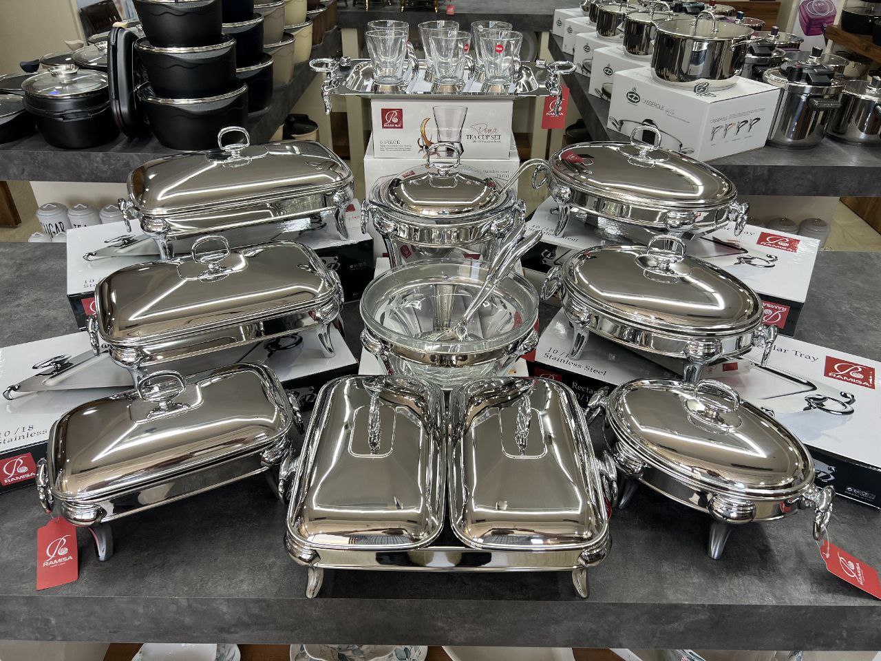 سوفله خوری های استیل پایه استیل  