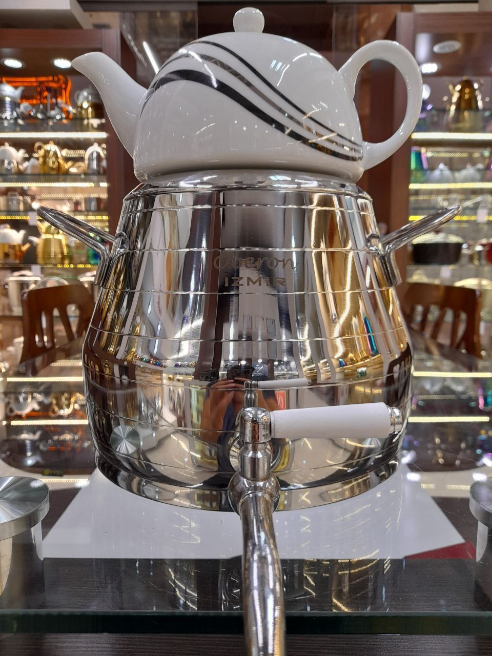 کتری و قوری استیل izmirازمیر ترکیه - تصویر 14