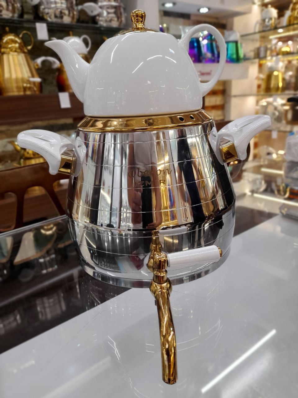 کتری و قوری استیل izmirازمیر ترکیه - تصویر 5