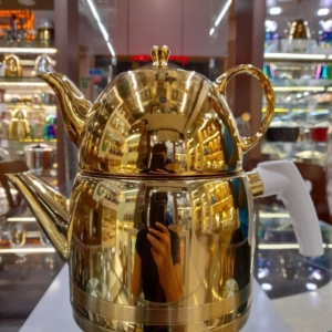 کتری و قوری طلایی کامل izmirازمیر ترکیه