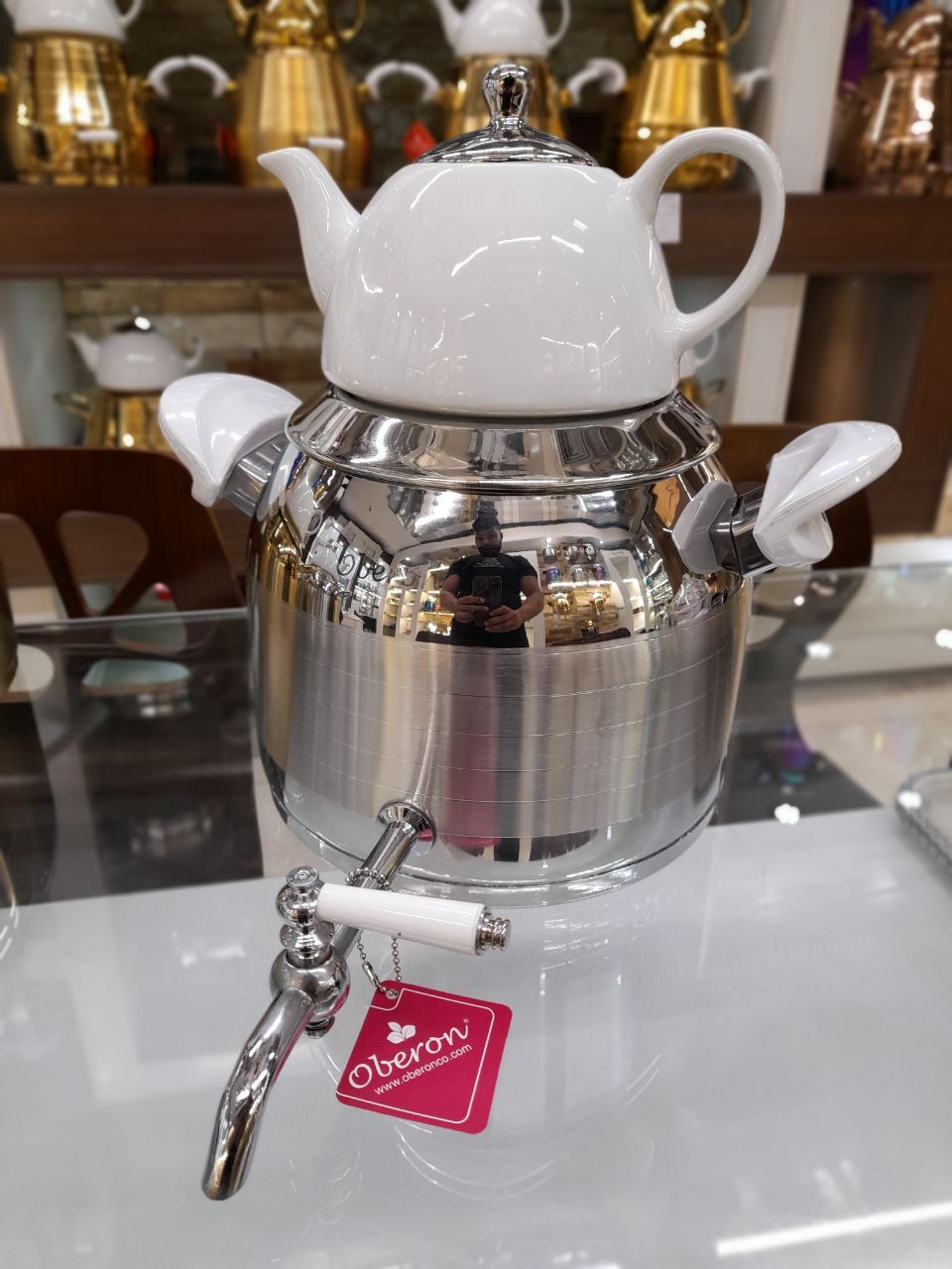 کتری و قوری استیل izmirازمیر ترکیه - تصویر 3