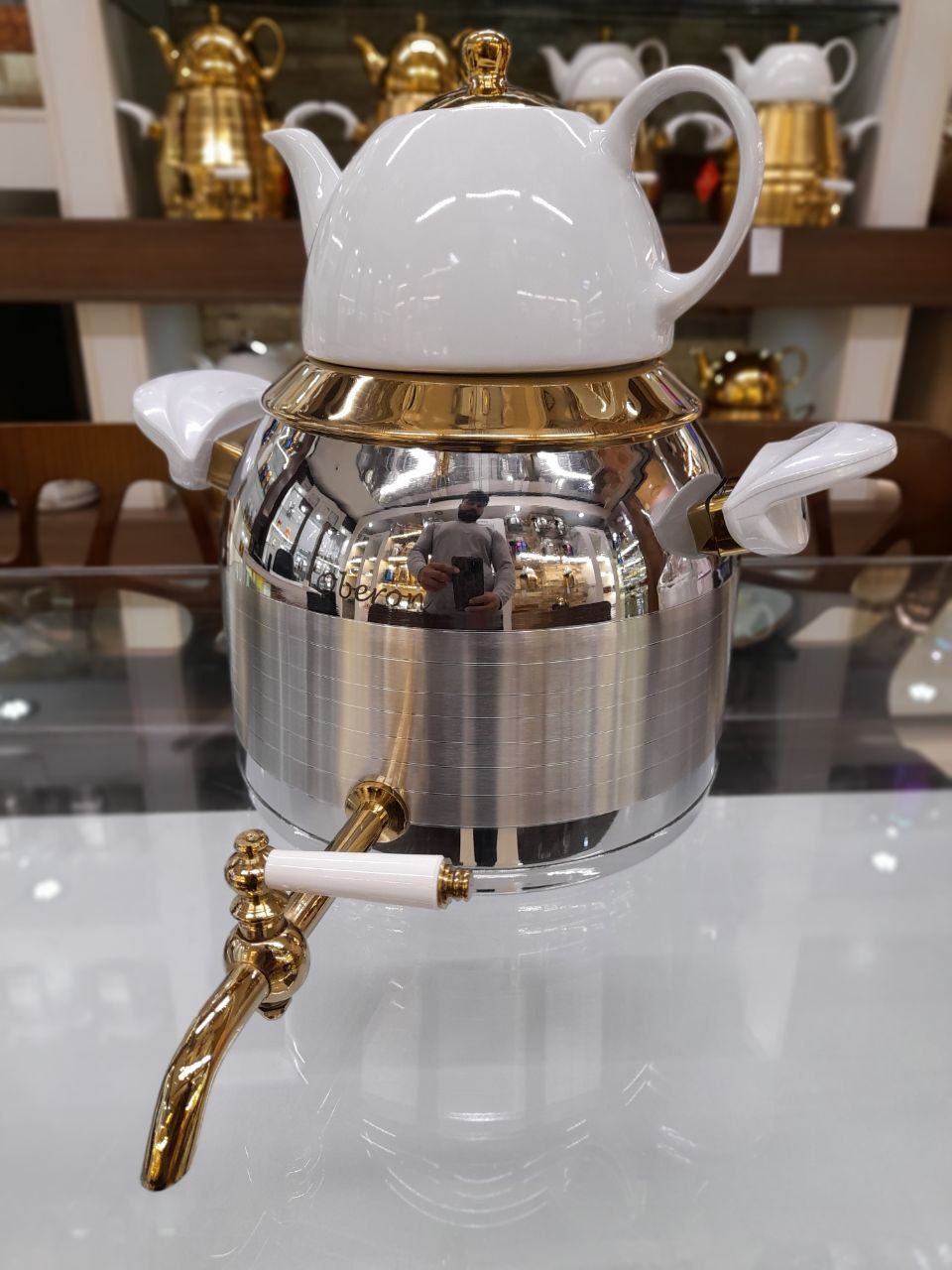 کتری و قوری استیل izmirازمیر ترکیه - تصویر 2