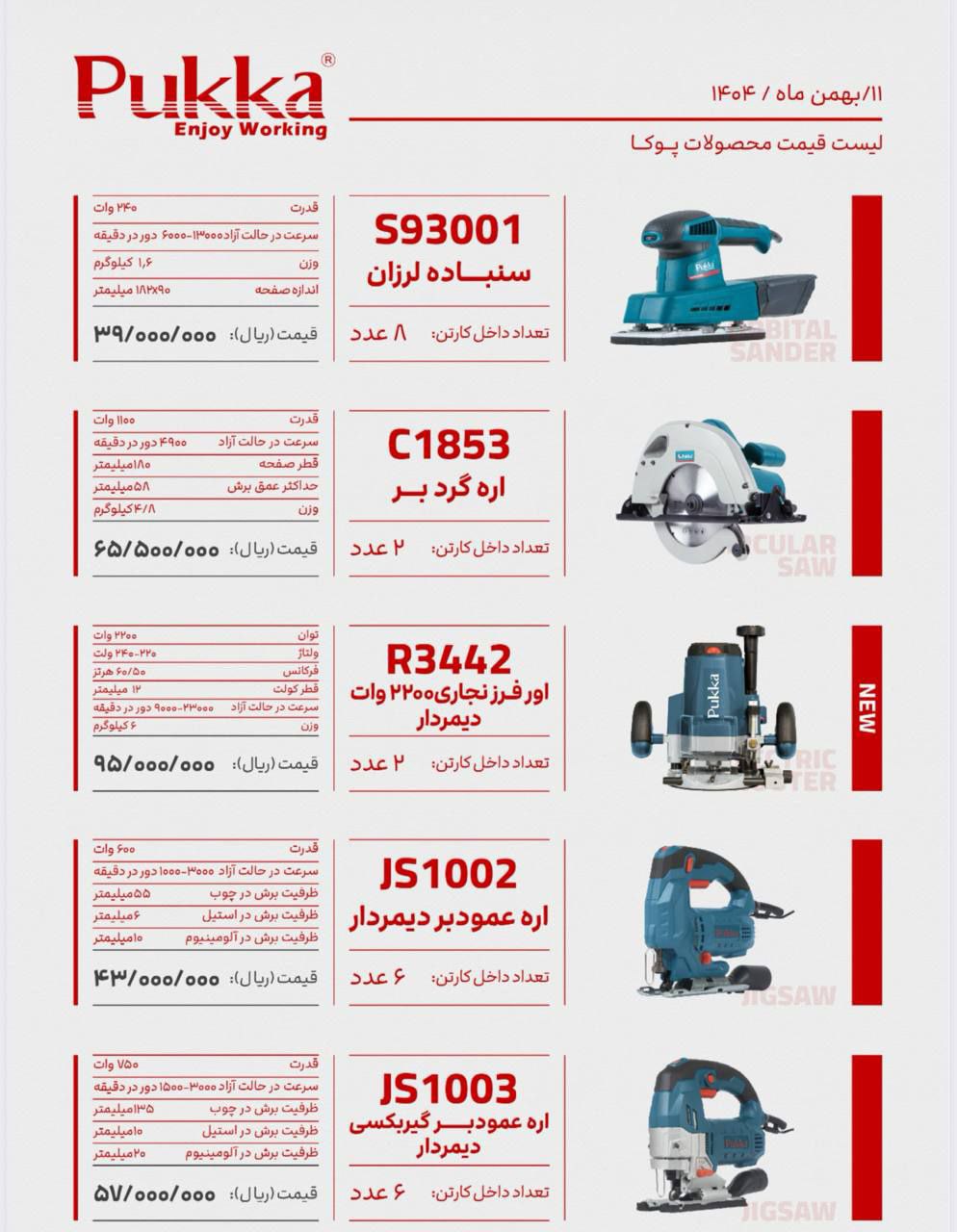 مرکز پخش ابزارآلات های پوکا - تصویر 6