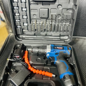 دریل شارژی باس ۱۸ ولت با لوازم 