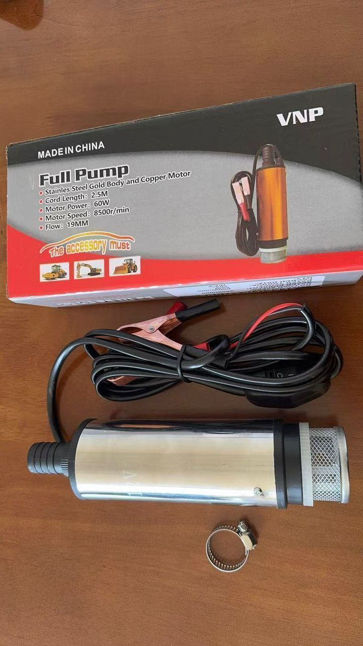 گازوییل کش داخل باکی ۱۲ ولت فیلتر دار