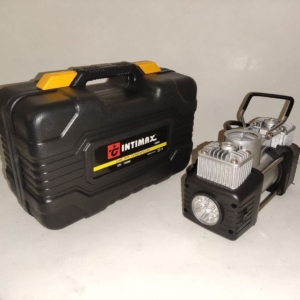 کمپرسور فندکی دو پمپ با لوازم اینتیمکس مدل ۱۳۰۰۱