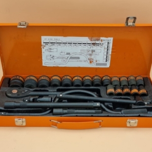 جعبه بکس ۲۴ پارچه هندل دار مشکی کینگ