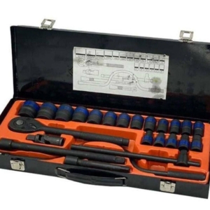 جعبه بکس ۲۴ پارچه هندل دار مشکی کینگ