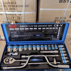 جعبه بکس 24 پارچه هندل دار سفید BOSS