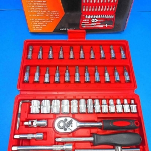 جعبه بکس و ابزار 46 پارچه  کیفیت اعلا 