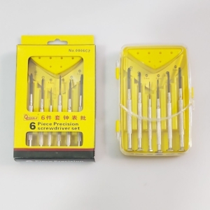 پیچ گوشتی ساعتی زرد