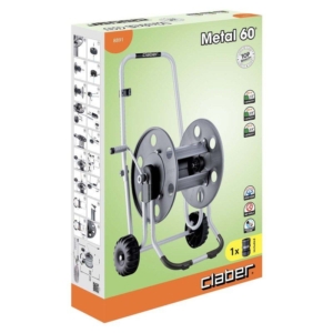 شلنگ جمع کن چرخدار کلابر مدل متال60 کد 8891