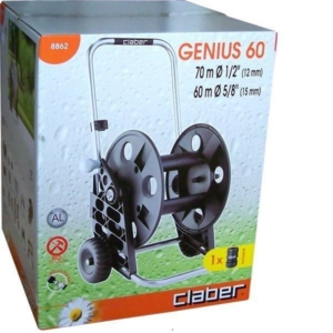 شلنگ جمع کن چرخدار کلابر مدل جنیوس کد 8862