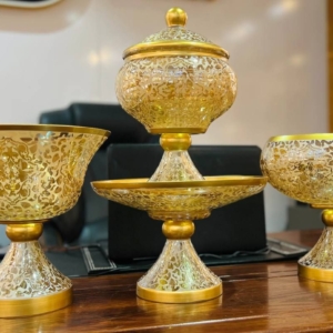 سرویس طلاکوب۴پارچه پذیرایی DELVIN