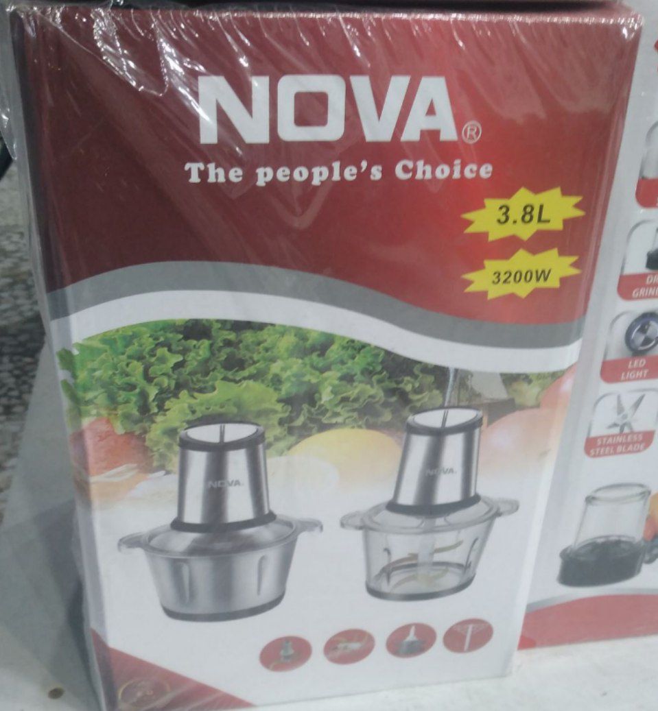خردکن دوقلو نوا3.8لیتر 3200وات