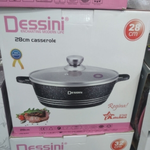 ماهی تابه دسینی ایتالیا  گرانیت سایز28
