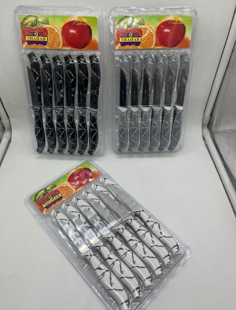 کارد وکیوم میوه خوری طرح دسته گل دار