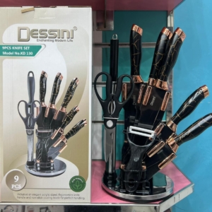 سرویس چاقو و کارد آشپزخانه دسینی9پارچه