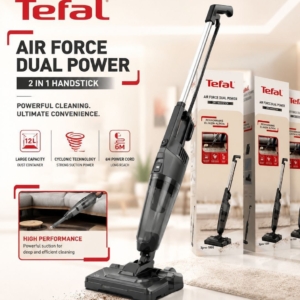 جاروبرقی عصایی 2in1 Tefal مدل Xpro 1000 – نظافتی کامل با قدرت و فناوری روز