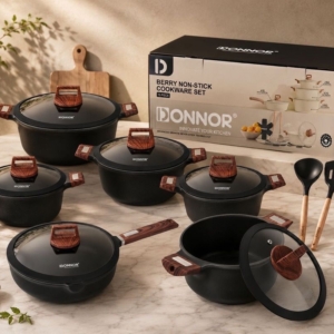 سرویس قابلمه  چدن ۱۴پارچه DONNOR جدید 