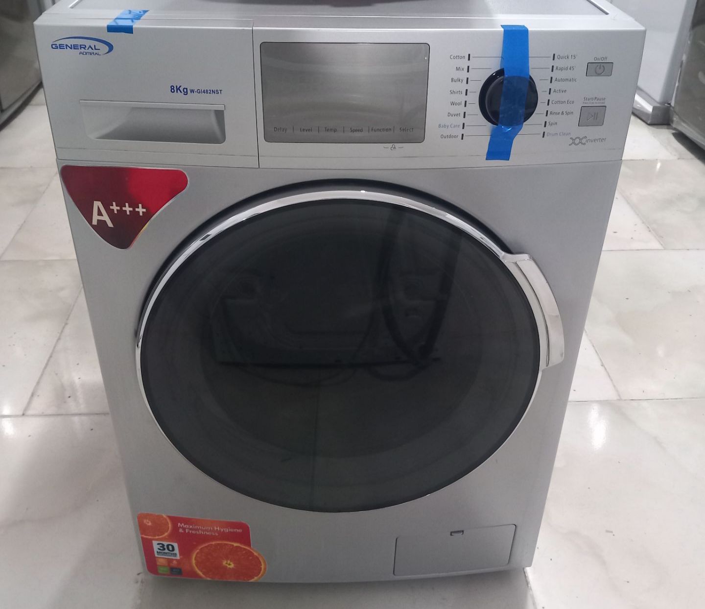 لباسشویی جنرال ۸ کیلیویی استوک فروشگاهی