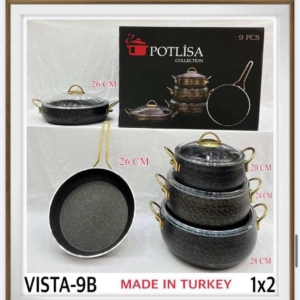 سرویس قابلمه9تیکه pitlisaساخت ترک