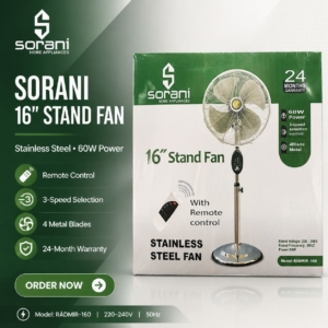 پنکه sorani سورانی 5پره ایستاده