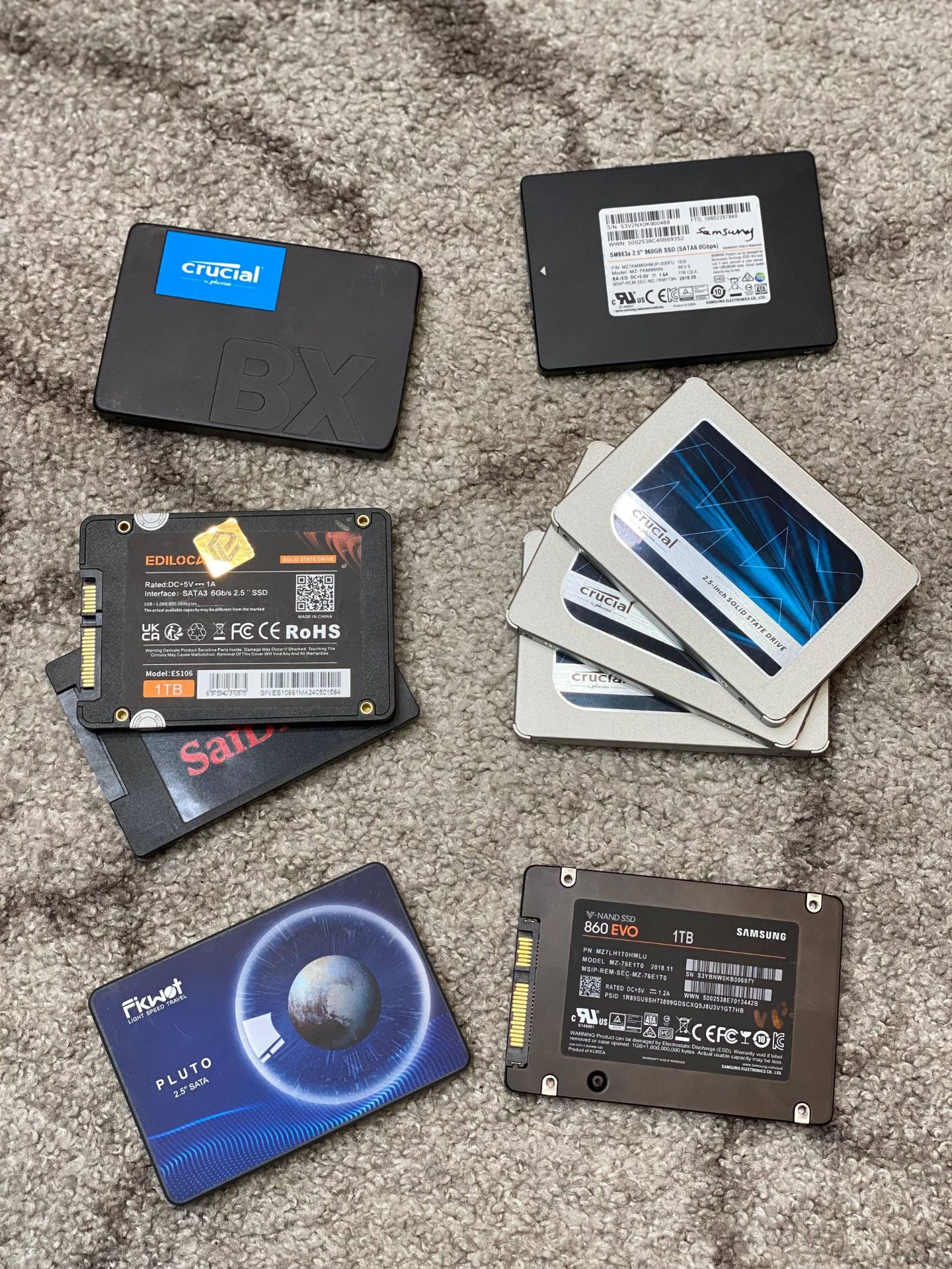 هارد 1T.B 2,5 inch ssd