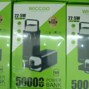 پاوربانک 50000وات مدل 50 برند wiccoo