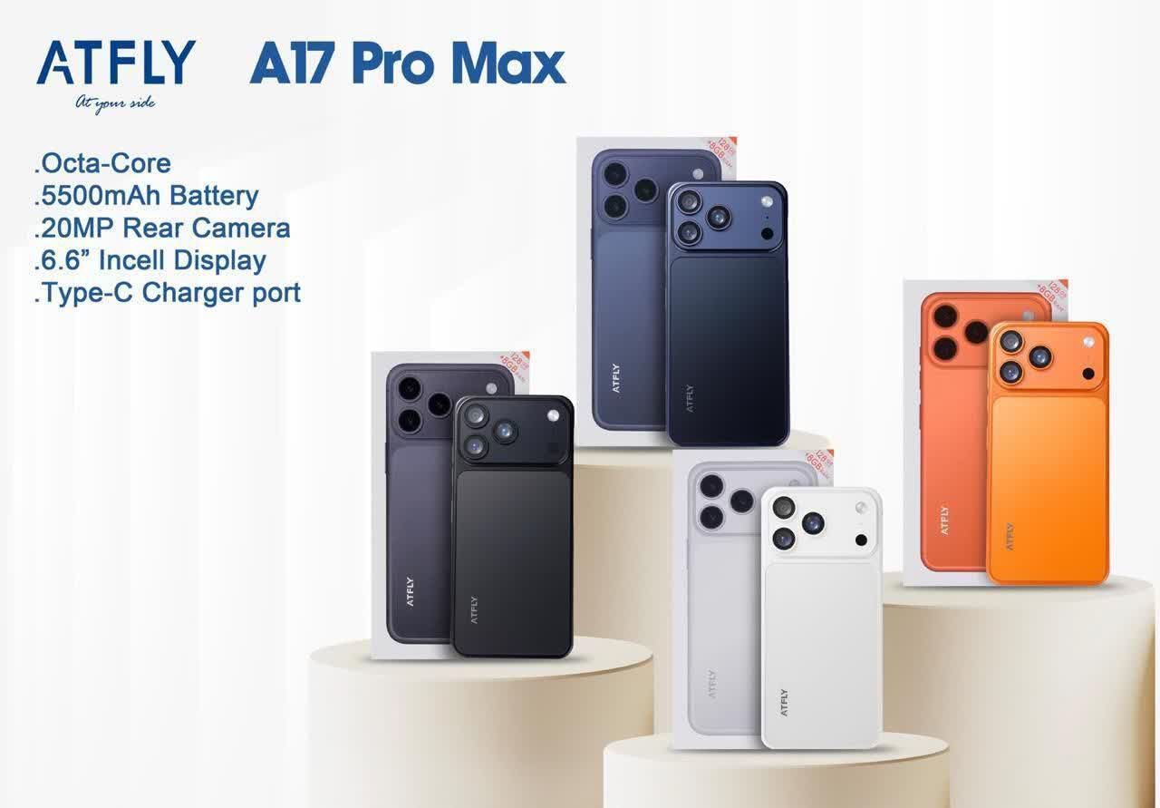 موبایل برند ATFLY مدل A17 pro max