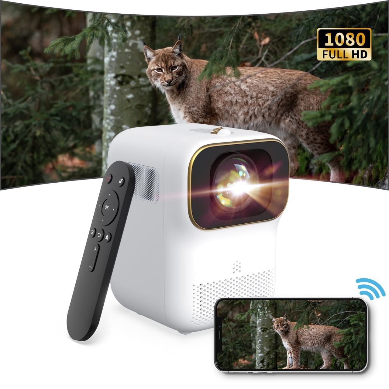 پروژکتور حرفه ای wewatch v30 mini projector